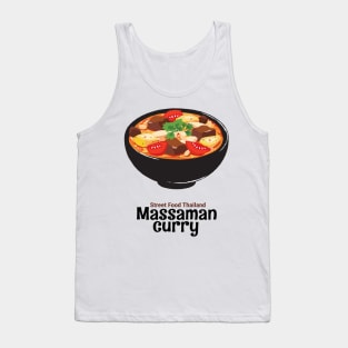 Street Food Thai Curry Delicious Food Tank Top